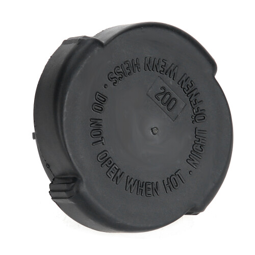 Kühlmittelbehälterdeckel aus ABS in Schwarz für E30 E36 E46