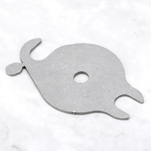 Edelstahl-EGR-Abdeckplatte 1KD-FTV 3.0L Farbe: Abgebildet