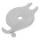 Edelstahl-EGR-Abdeckplatte 1KD-FTV 3.0L Farbe: Abgebildet 2