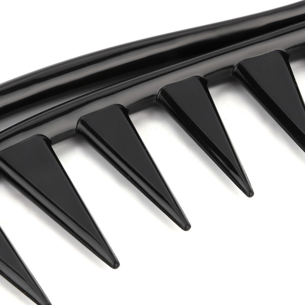 2pcs Professional Salon Wide Teeth Shark Comb Curly Hair Hairdressing Comb Hair Styling Tool