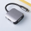 USB C-dockingstation, 2-in-1 USB-C naar compatibele VGA-extensor 6
