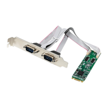 M.2 B+M 17V352 2S -232 I/O-förlängningskort PCIe 2.0 Gen1 (2.5GT/S)