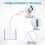 3 In 1 TYPE-C to -compatible 4K Adapter Cable Converter 6