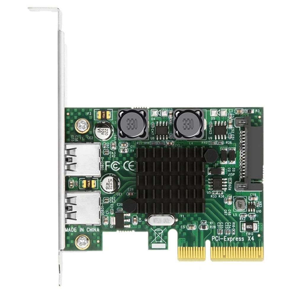 2 Ports Usb 3.1 Expansion Card Pcie X4 To Usb 3.1 Expansion Card 4853878276857