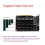 Hårddiskuppansionskort PCI-E16X-kortplats till 4 NVME SSD-diskar 1