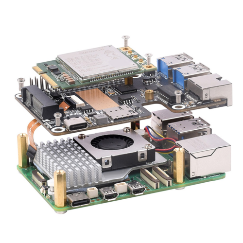 med SIM7600G-H 4G-modul stöder MiniPCIe 1