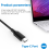 100W USB C Laptop-nätadapter Typ C Power PD Väggsnabbladdare 4