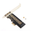 M.2 NVME SSD - PCIe 4.0 -sovitinkortti 64 Gbps M-Key PCIe4.0 X4 2