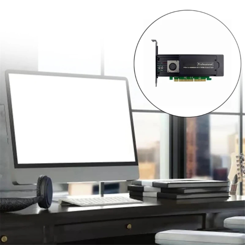 4-portars ASM2824 PCI-E X16-adapterkort 1