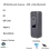 Scanner de codes-barres portable et sans fil pour Android (blanc) 4