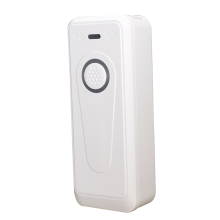 Leitor de código de barras portátil, pequeno e sem fio para Android (branco)