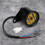 60mm Motorcycle Odometer Speedometer Gauge with Indicator Black 8