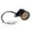 60mm Motorcycle Odometer Speedometer Gauge with Indicator Black 9