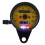 60mm Motorcycle Odometer Speedometer Gauge with Indicator Black 7