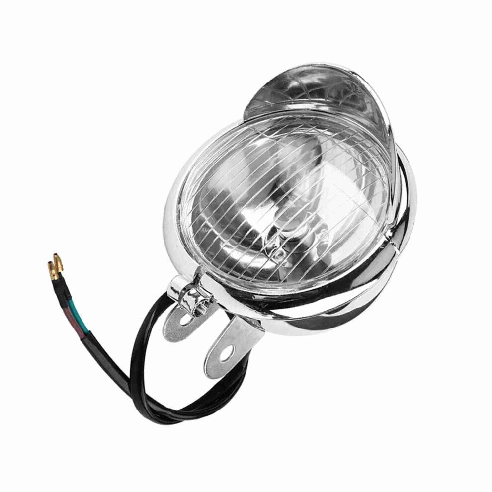 Motorcycle Universal Dc 12V Retro Fog Lights Headlight Lamp 4041324531197