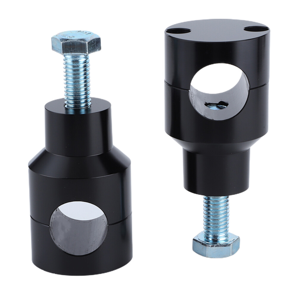 Universal Circular Handlebar Riser Bracket Mount Clamp Motorcycle Parts 25Mm/1.0Inblack 25Mm 8341324531248