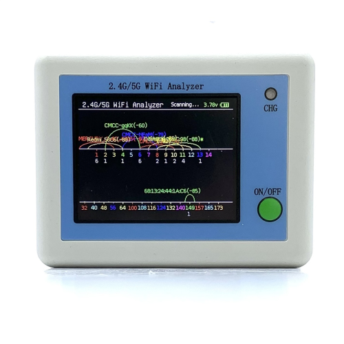 WIFI Signal Scanner 2.4G/5G WIFI Signal Usage Analyzer 2