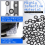 200 pezzi di punto di tracciamento magnetico 3D per scanner, interno 6,0 mm, esterno 10 mm 3