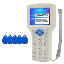 Čítačka RFID NFC inteligentných kariet + duplikátor kľúčeniek 5XCUID RFID 125K