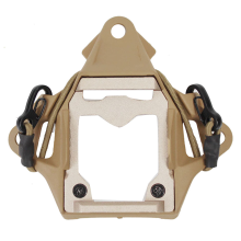 Para piezas de soporte de casco Fast Mich con accesorio de gancho y cuerda elásticos, B
