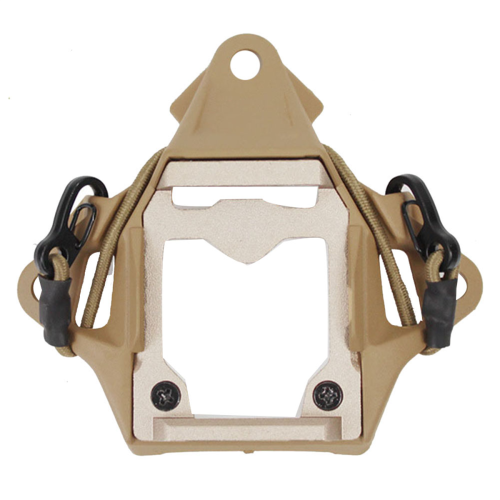Per parti del supporto per casco Fast Mich con gancio elastico e accessorio per corda, B