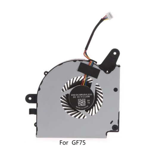 Ventoinha de resfriamento para CPU e GPU para GF75 MS-17F1 17F2/F4/F5 2