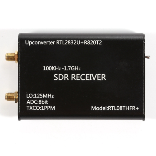 Receptor Sintonizador USB UV HF RTL SDR De 100 KHz A 1,7 GHz Con Radio R820t Y Cable Usb A Cc