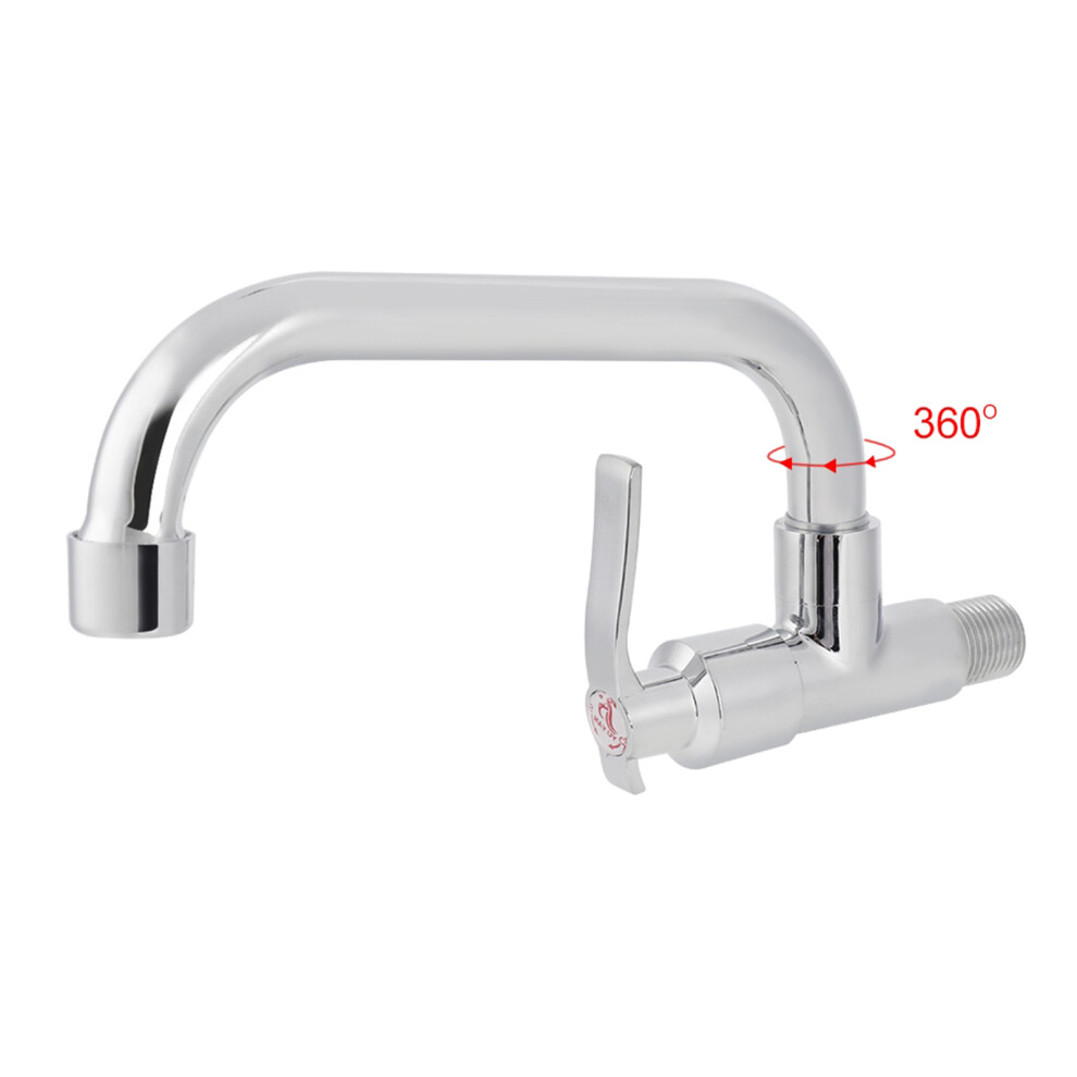 G1/2In Wall Mounted Single Cold Water Tap Sink Water Faucet For Home Kitchen Use 9331324532054