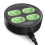 4 st 1200mAh uppladdningsbart batteripaket 3