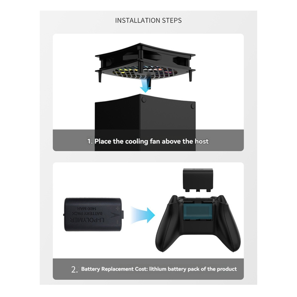 For Console & Controller Rgb Charging Dock 4853878289680