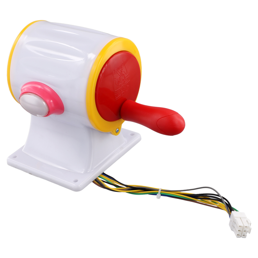 12V Fishing Hand Cranked Handle Joystick Catch Hunt Button Controller 4853878287198