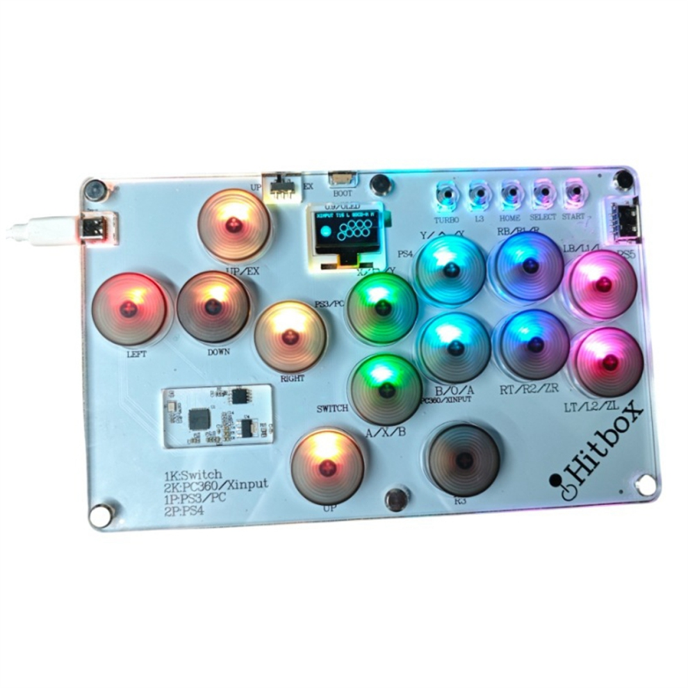 Controller Arcade Fight Stick Joystick Keyboard 4853878286016