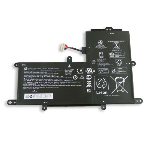 HP HP Chromebook 11A-NA - Battery 37WH 2 cell 4.96Ah