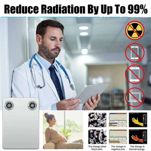 100 Pcs Emf Protection Sticker for Phones Laptop 1