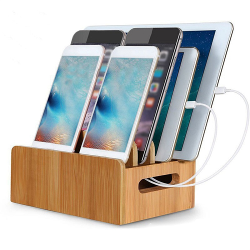 Mobile Phone Flat Bracket Multi-Device Charging Station Organizer 2