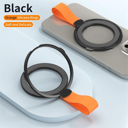 Suporte magnético para celular com apoio ajustável e pegada confortável. 1