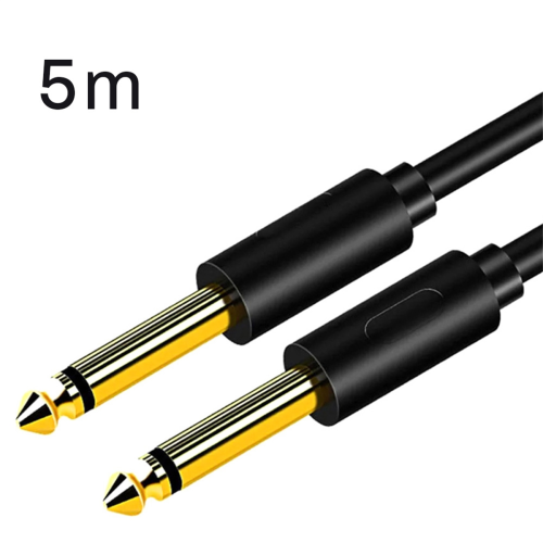 6,5 mm jack audio kábel PVC 6,35 jack samec-samec AUX kábel, 5 metrov 1