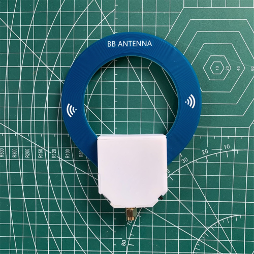 Mini Loop Antenna 9.9khz-181mhz SMA Interface Circular Antenna 2