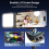 Cell Phone Cooler with LED Lights, Rechargeable Smartphones Radiator 4