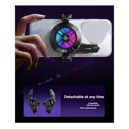 Semiconductor Magnetic/Back-Clip Game Cool Heat Sink for IOS&Android