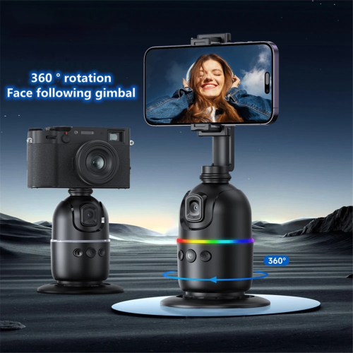 AI Smart Gimbal Auto Face Tracking Gimbal 1200mah 360 Rotation 1
