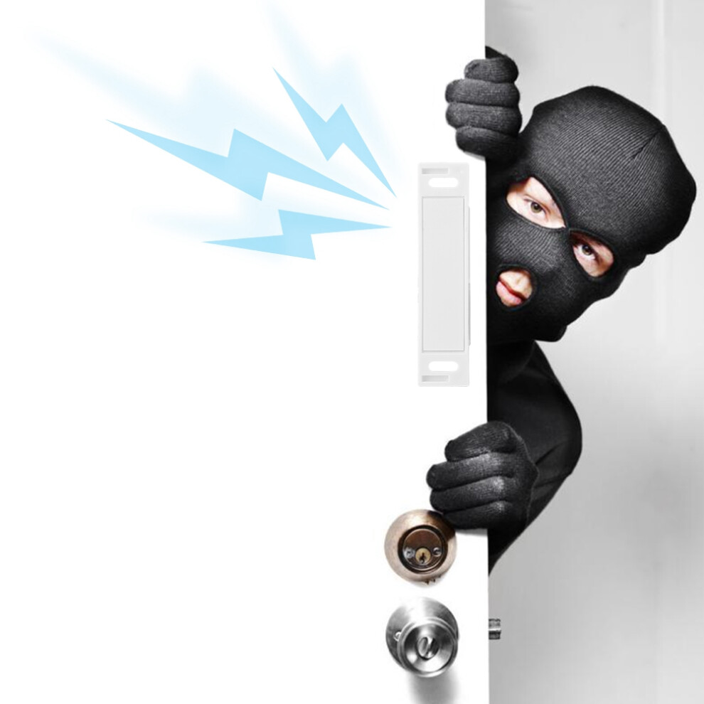 Wired Door Window Magnetic Contact Alarm Burglar Security Safety System For Shop Store Garage 8701324533602