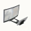 2pcs 12-Inch Curved Phone Screen Magnifier HD Video Amplifier 2