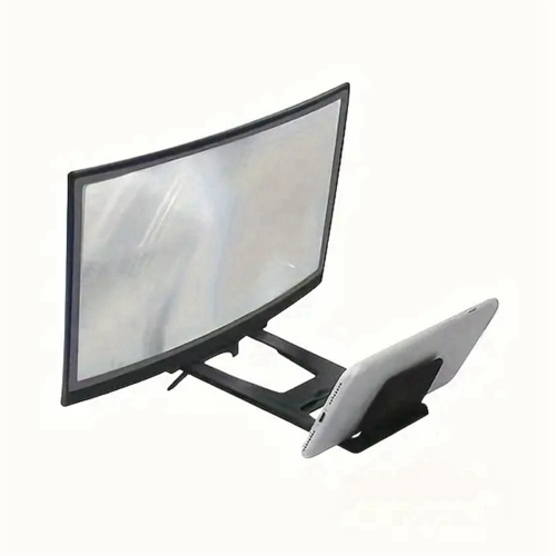 2pcs 12-Inch Curved Phone Screen Magnifier HD Video Amplifier 1