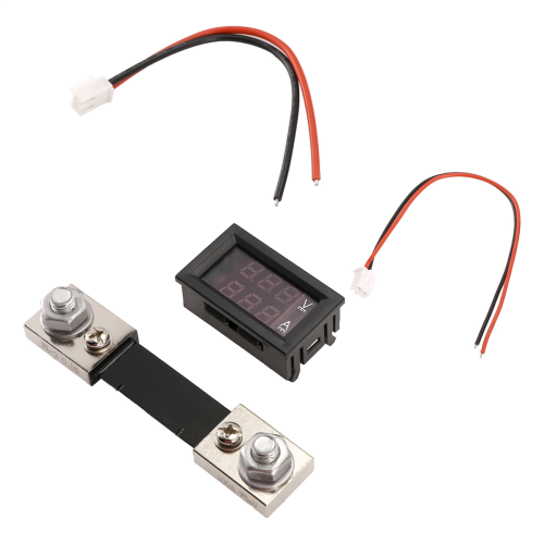 Digital Voltage Current Meter High Voltage LED DC Dual Display Meter 1