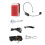 T18 Professional Loudspeaker Bluetooth Portable Speaker Red 1