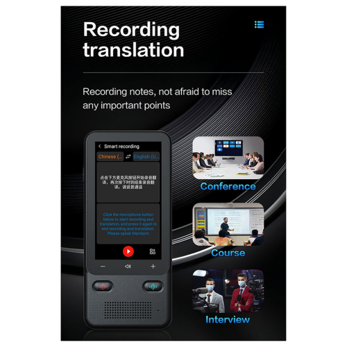 New T18PRO Portable Audio Translator 138 Language Smart Offline 2