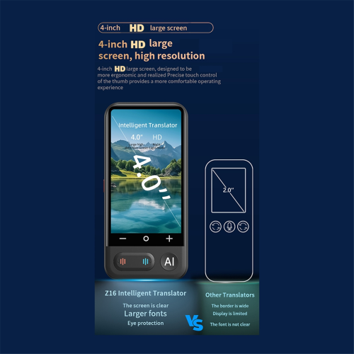 Z16 AI Intelligent Voice Real Time Translator Machine 1