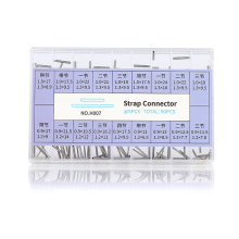 Kit de 90 pièces pour bracelets, goupilles amovibles et outils de réparation de montres