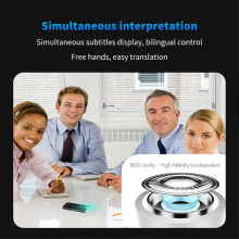 Portable Voice Translator Big Screen 138 Languages Voice Tradutor